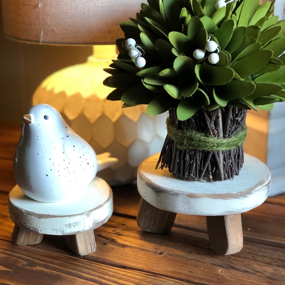 Rustic Pedestal Risers